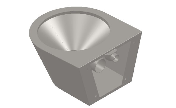 Delabie RST WC-istuin JUMBO 