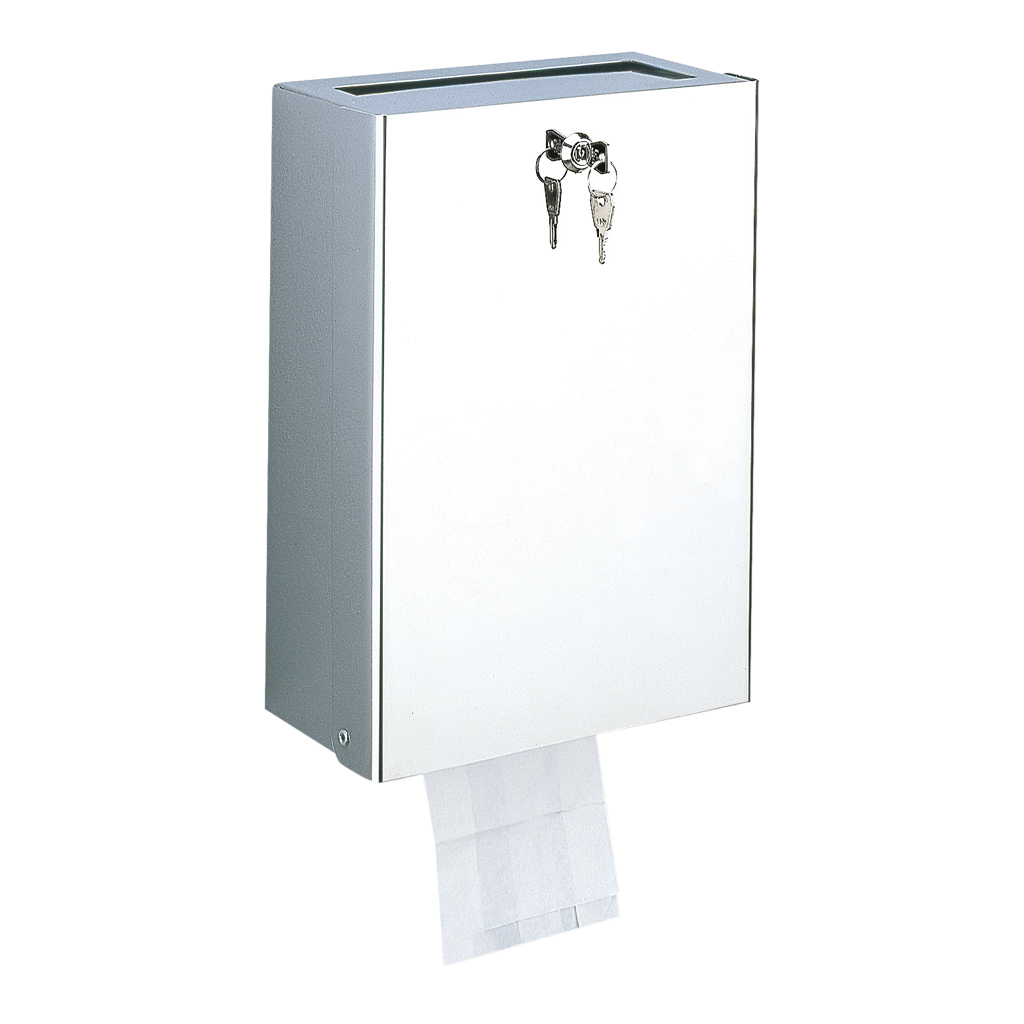 Hygienic bag dispenser & container stainless steel