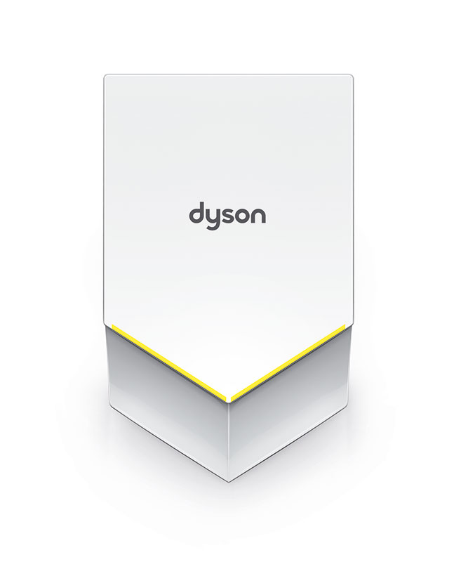Dyson V Airblade, hiljainen käsienkuivain AB12W valkoinen