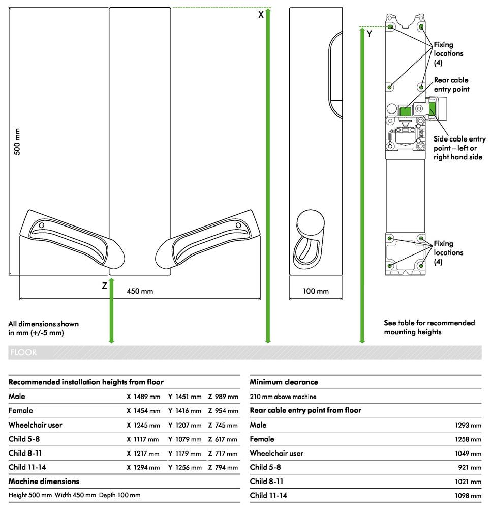 Dyson Airblade 9kJ käsienkuivain 