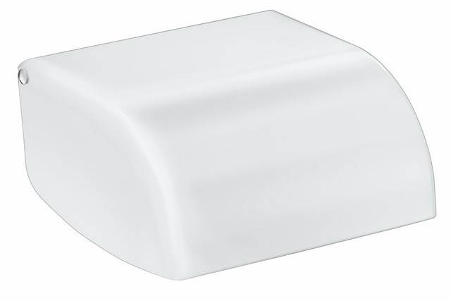 Toilet roll holder white epoxy 304 stainless steel
