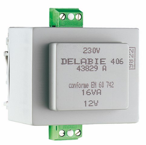 Delabie muuntaja 230/12V 