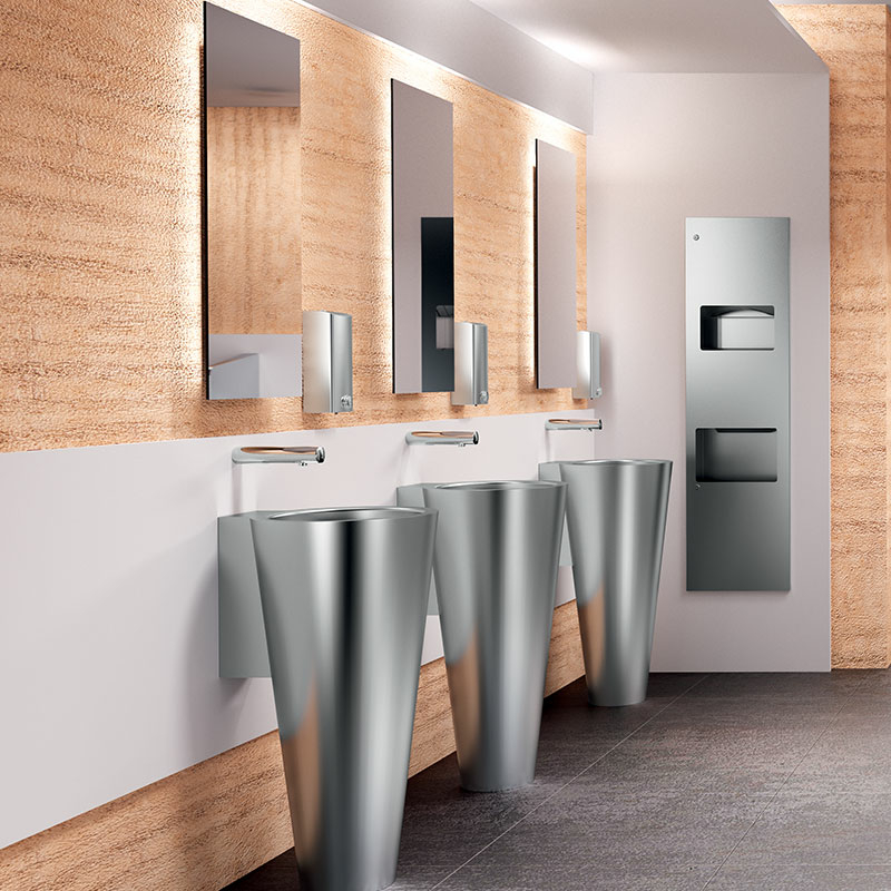 Delabie TEMPOMATIC 4, pesuallashana, 6V paristo, 190mm, seiniin