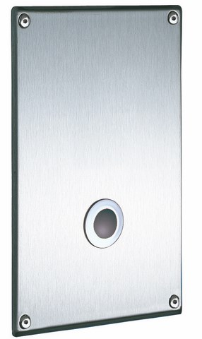 Delabie TEMPOMATIC suorahuuhteluventtiili 320 x 220 mm taustalevyllä