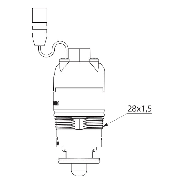 Delabie Solenoid valve 6V for TEMPOMATIC 4 