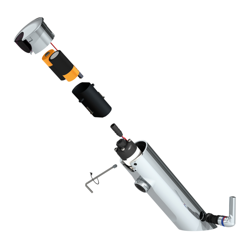Delabie TEMPOMATIC 4 MIX, pesuallashana, 6V patteri