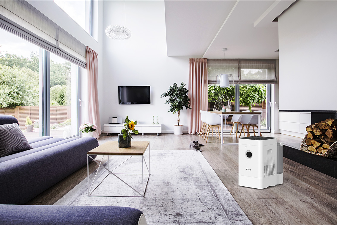 Boneco H400 HYBRIDI: ilmanpuhdistaja ja -kostutin, max. 60 m2, APP