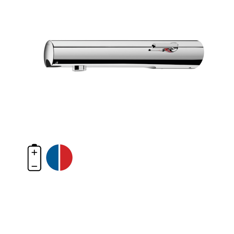 Delabie TEMPOMATIC 4 MIX, pesuallashana, 6V patteri, 190mm, max 110mm seiniin