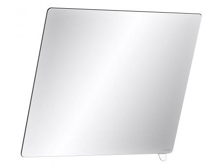 Adjustable mirror 600 x 500mm with white handle