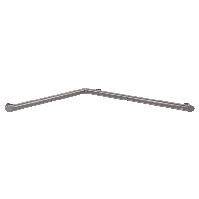 Be-Line corner grab bar Ø35 695x695 anthracite aluminium