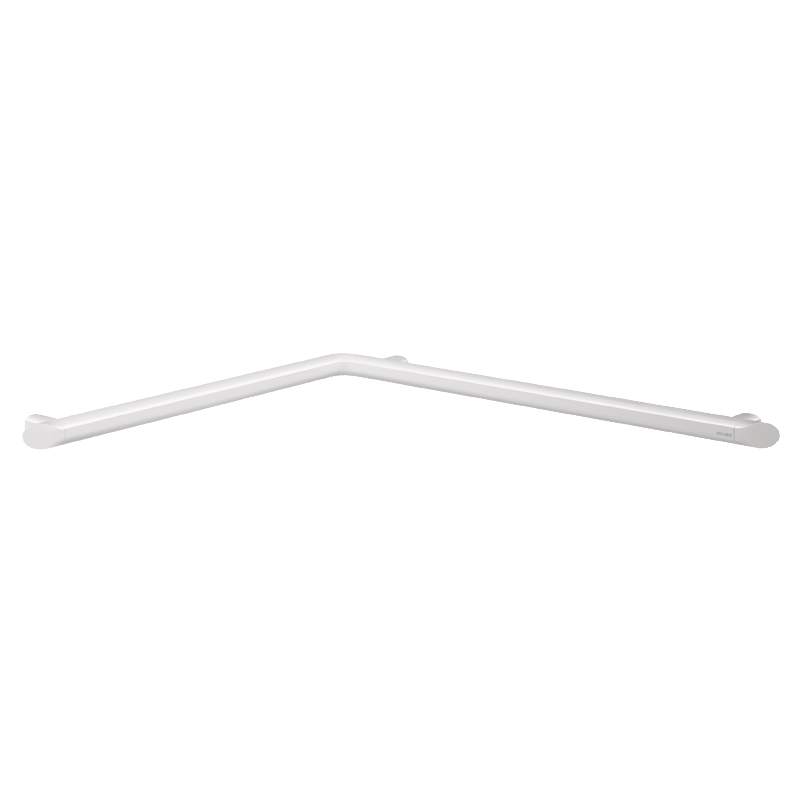 Be-Line corner grab bar Ø35 695x695 white aluminium