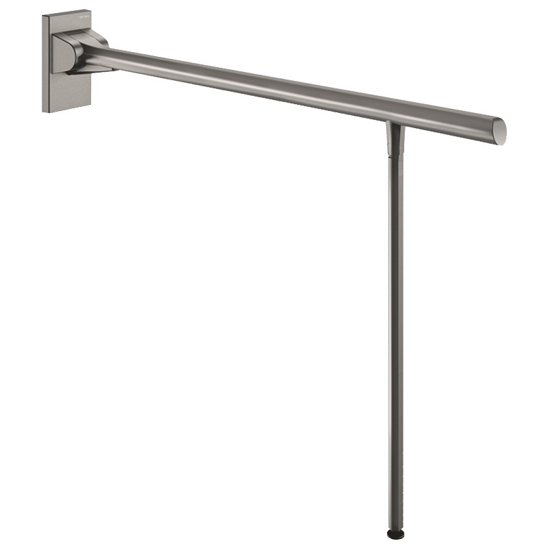 Be-Line drop-down rail with leg Ø42 L.850 anthracite aluminium