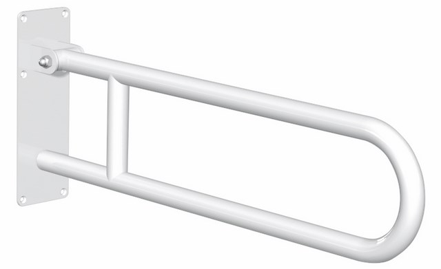 Basic drop-down rail Ø32 L760 white epoxy 