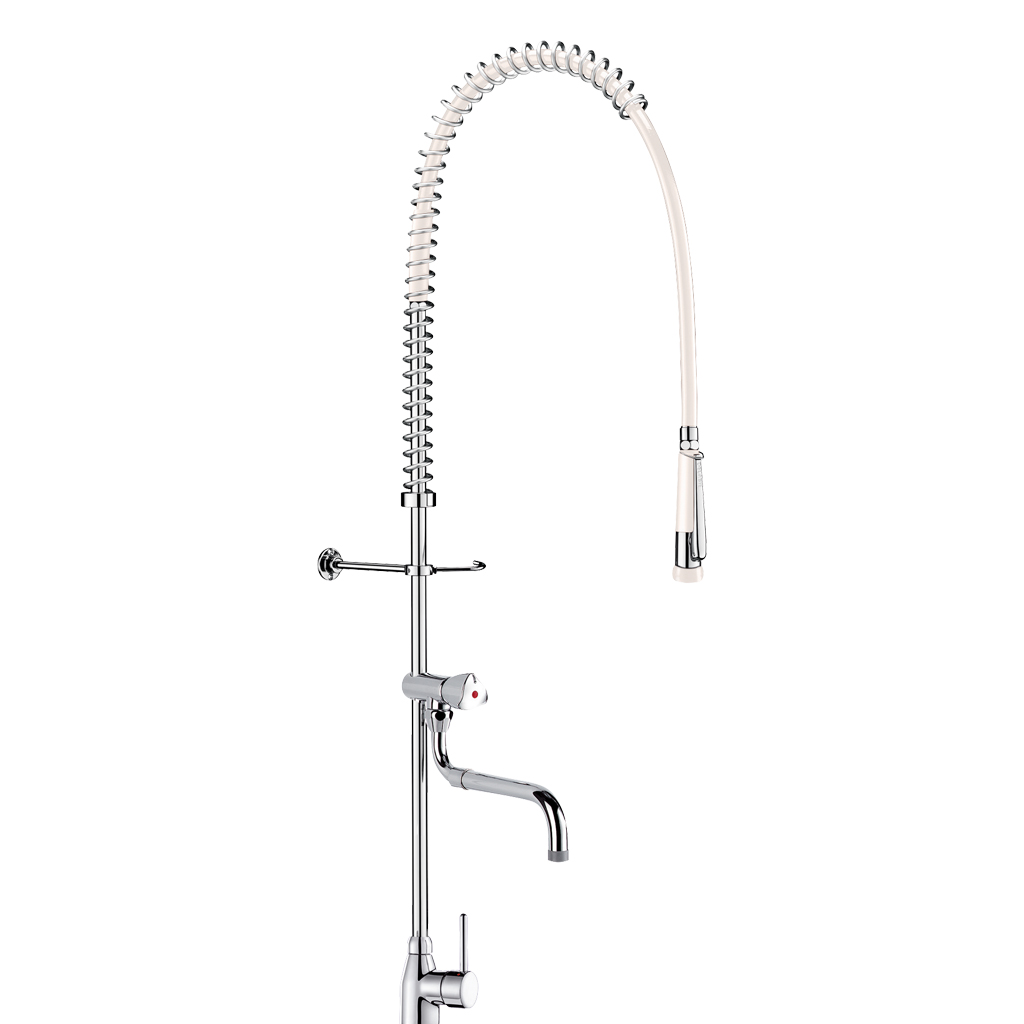 Delabie Pre-rinse set with mixer L200-290mm