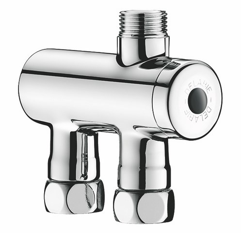 Delabie PREMIX NANO sekoitusventtiili termostaatilla, FM3/8 tuumaa KV 7L/min, kromi