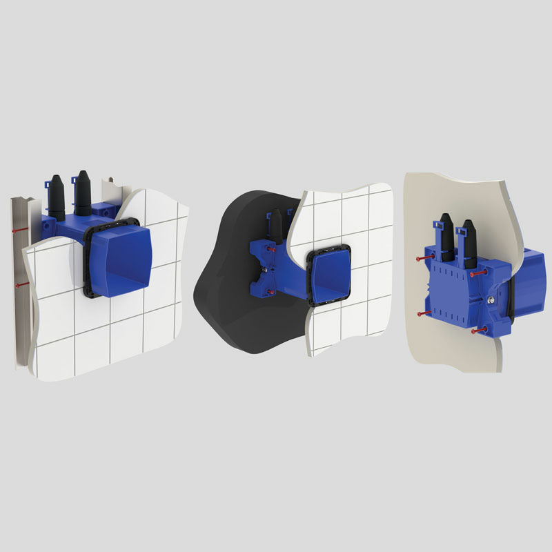 Delabie Tempomix 3 time flow mixer, 190mm