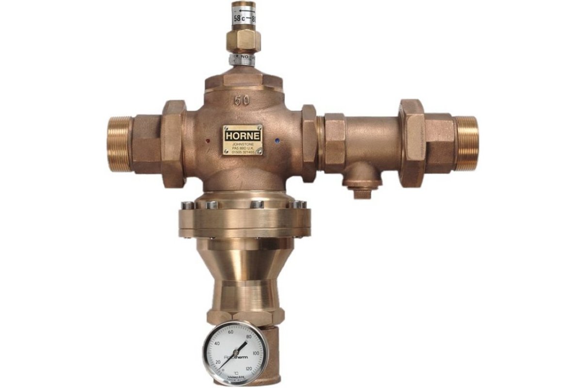 Horne 50 termostaattinen veden sekoitusventtiili maks 342 L/min